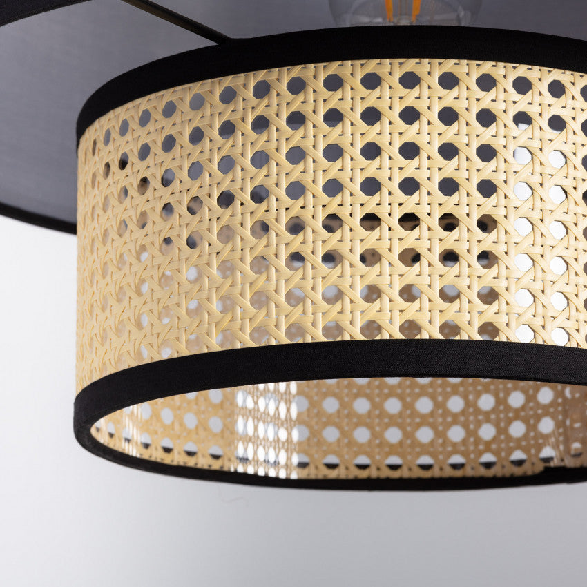 Suspension Cannage Rotin Cordell - Abat Jour