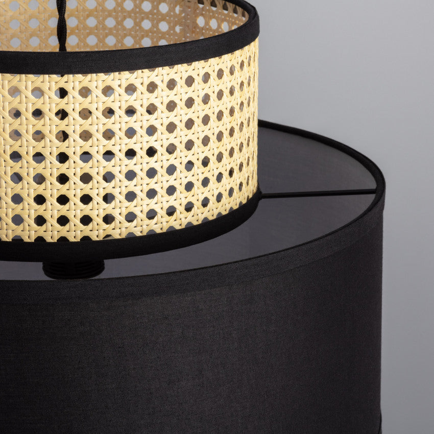 Suspension Cannage Rotin Cordell - Abat Jour