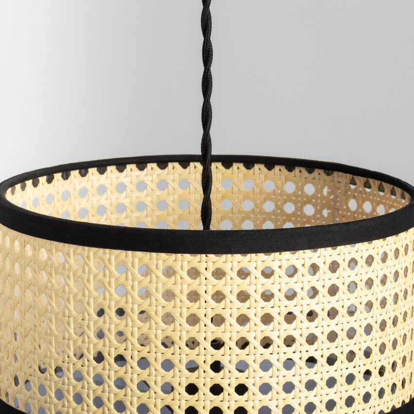 Suspension Cannage Rotin Cordell - Abat Jour