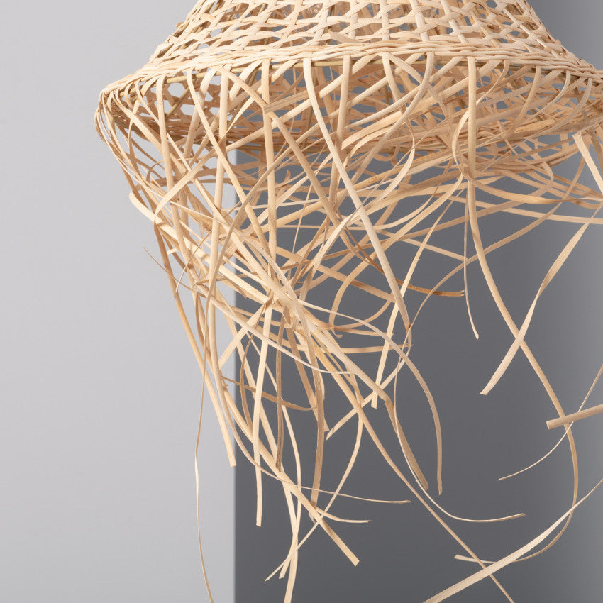 Suspension Cannage Rotin Koni - Suspension Luminaire