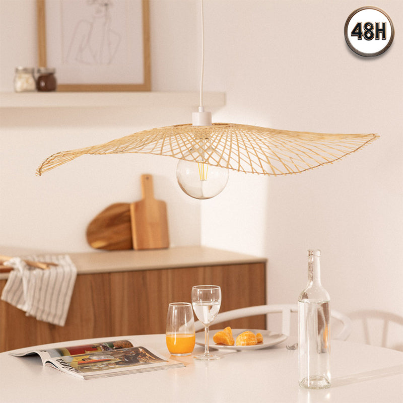 Suspension Cannage Rotin Longnan ILUZZIA - Suspension