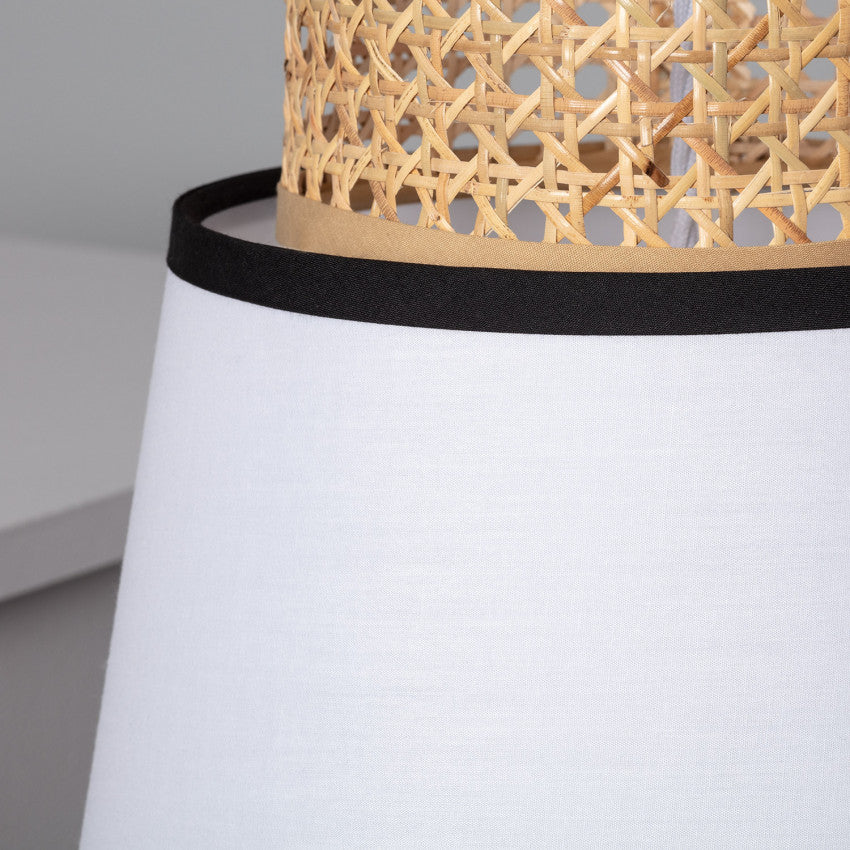 Suspension Cannage Rotin Marya - Suspension Luminaire