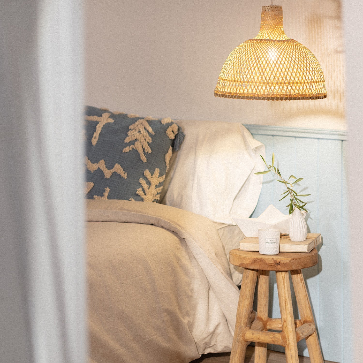 Suspension Cannage - Sunny - Suspension Luminaire