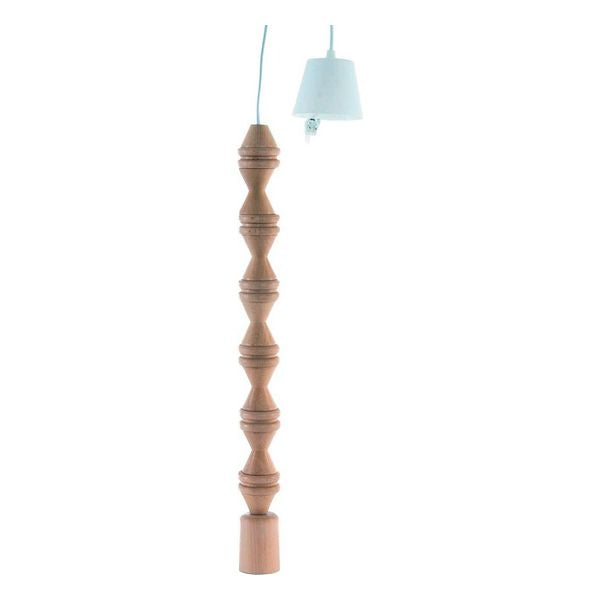 SUSPENSION DKD HOME DECOR BOIS (5 X 58 CM)