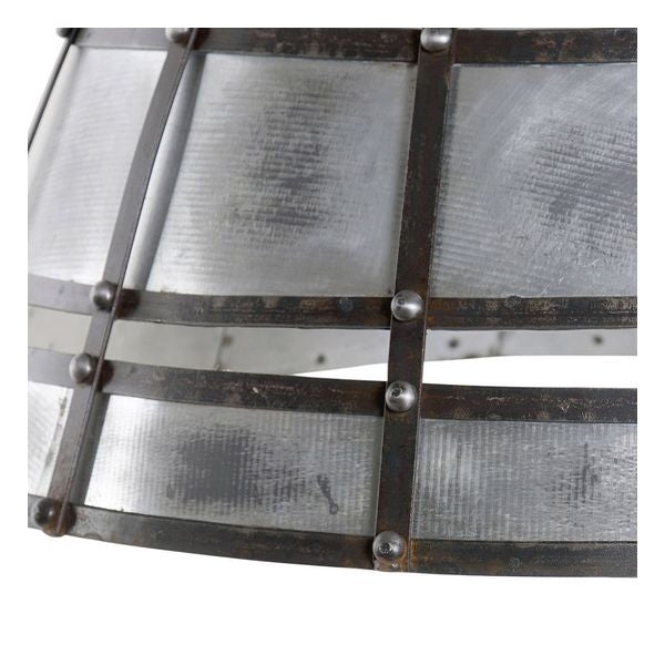 SUSPENSION DKD HOME DECOR BOIS MÉTAL (56 X 56 X 43 CM)