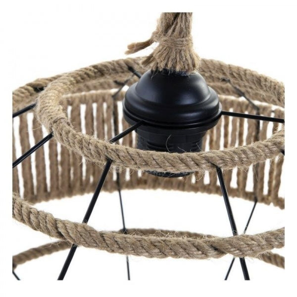 Suspension en Métal et en Rotin - Rope - Suspension