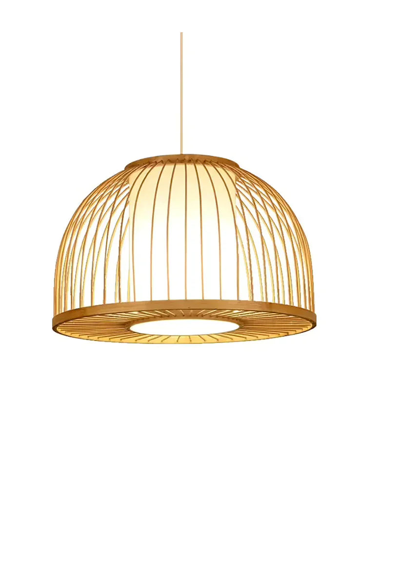 Suspension en Métal et en Rotin - Rope - Suspension