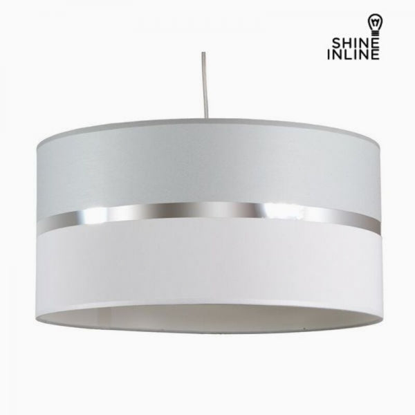 SUSPENSION GRIS COTON ET POLYESTER (40 X 20 CM)