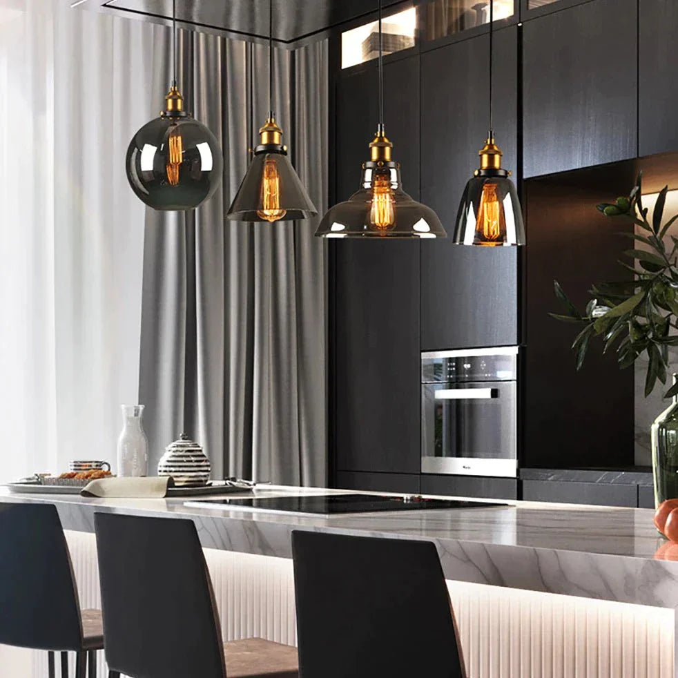 Suspension Industrielle Vintage - Style - Moderne