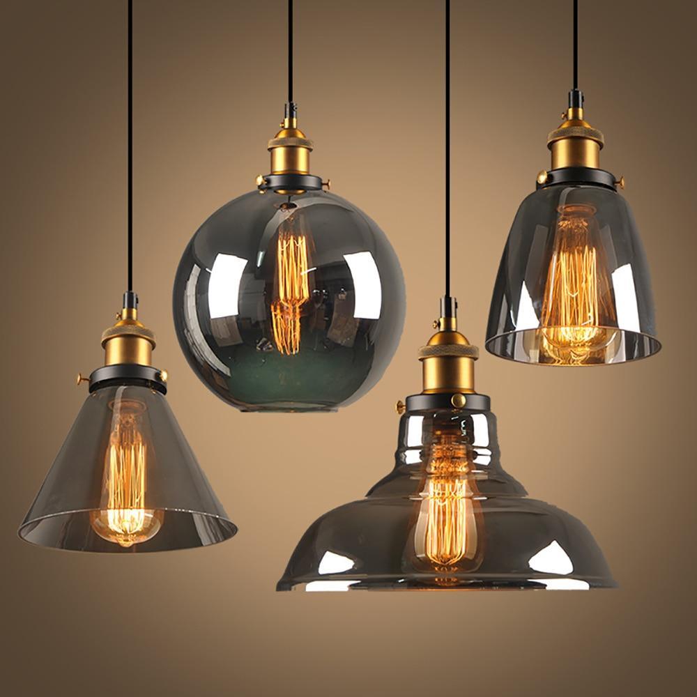 Suspension Industrielle Vintage - Style - Moderne