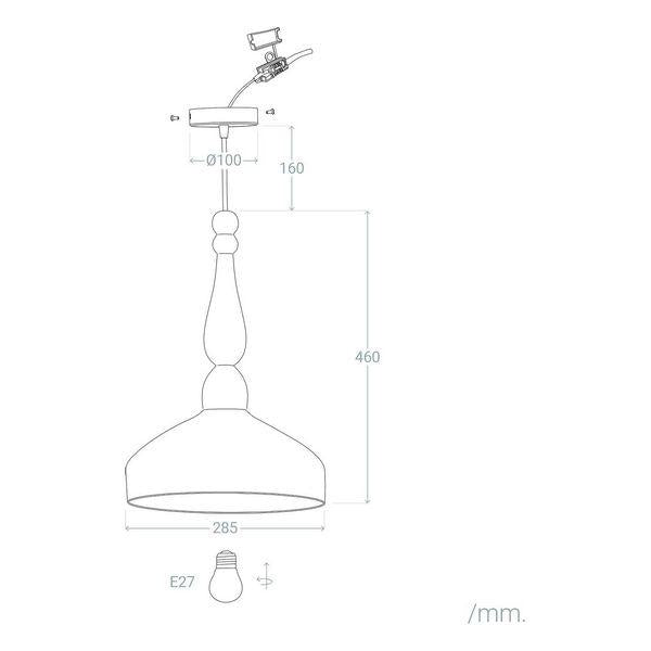 Suspension Ledkia Almanzor 40 W - Maison | Jardin >