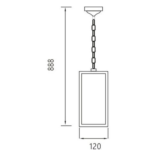 Suspension Ledkia Atrium 40 W - Blanc - Maison | Jardin >