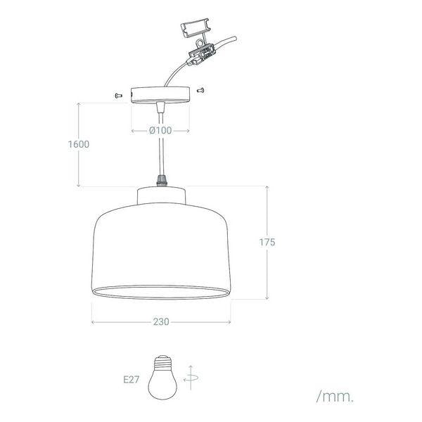 Suspension Ledkia Bakuli 40W 40W - Maison | Jardin >