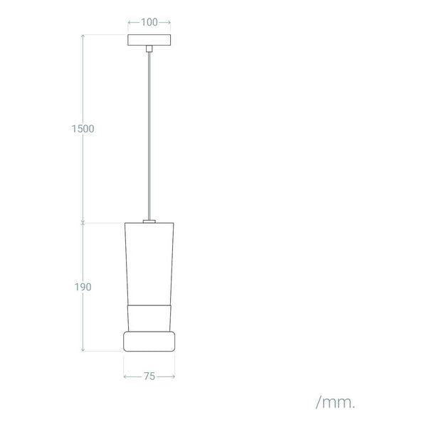Suspension Ledkia Túria 60 W - Maison | Jardin > Décoration