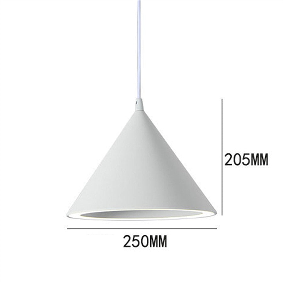 Suspension Luminaire - Charme Vintage - Corps blanc de 25