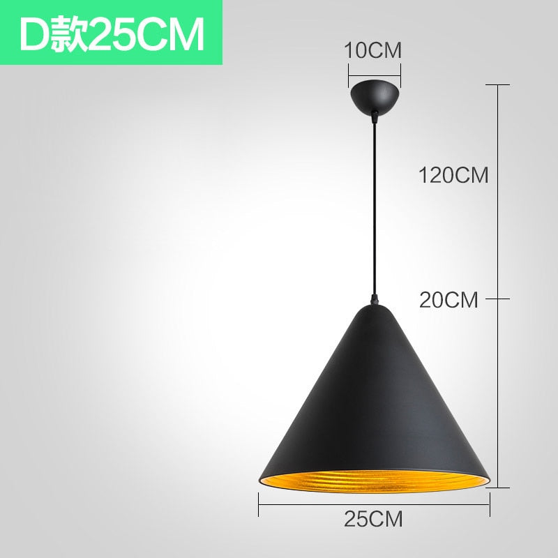 Suspension Luminaire - Charme Vintage - D 25cm / no bulb