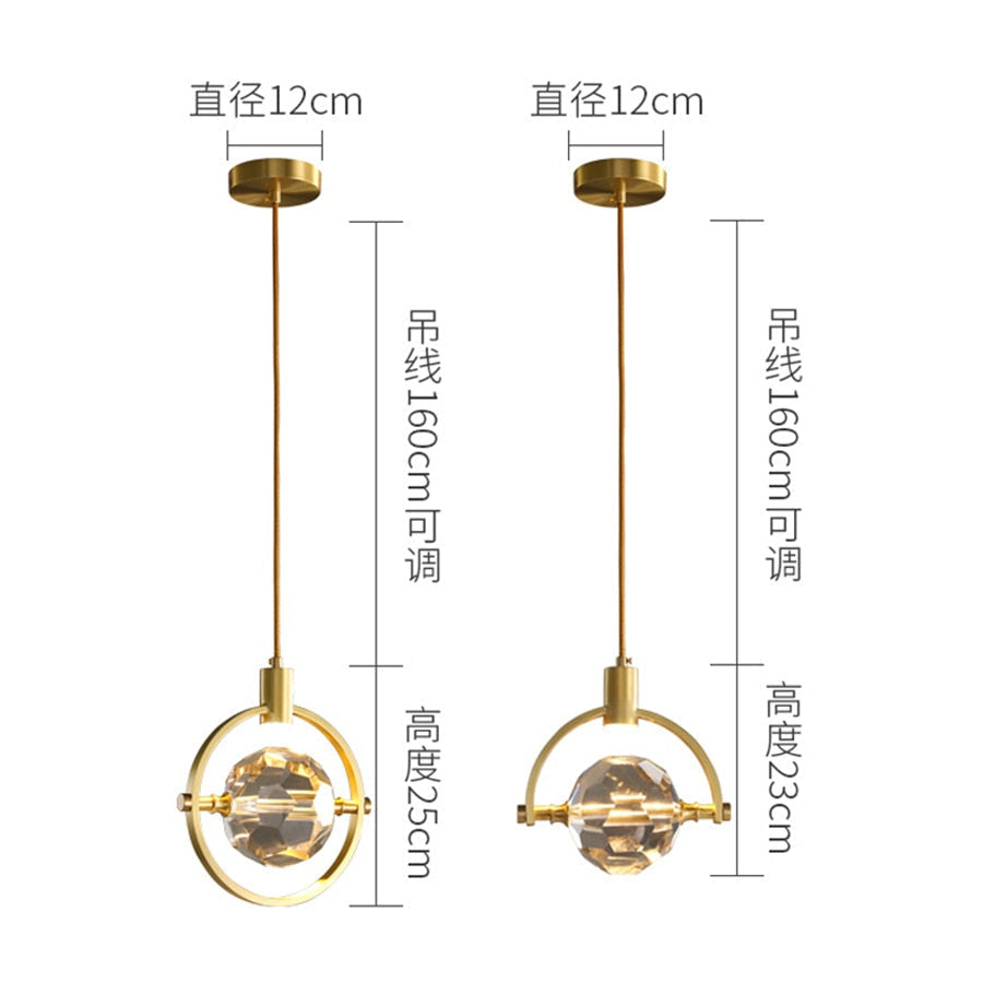 Suspension Luminaire - Cristal