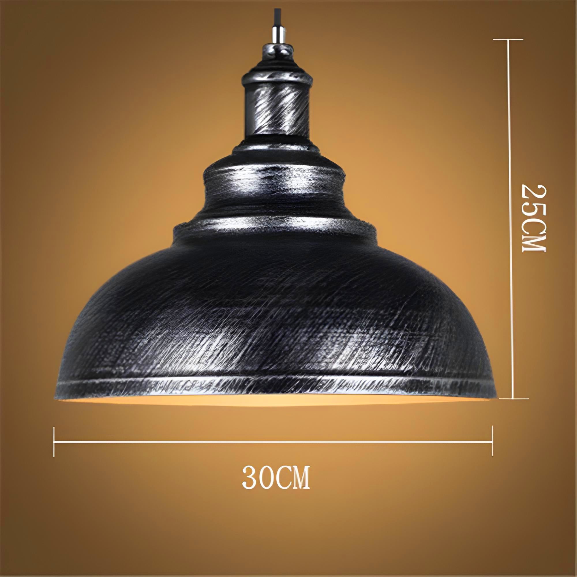 Suspension Luminaire Cuisine Retro - Kattegat - Argent