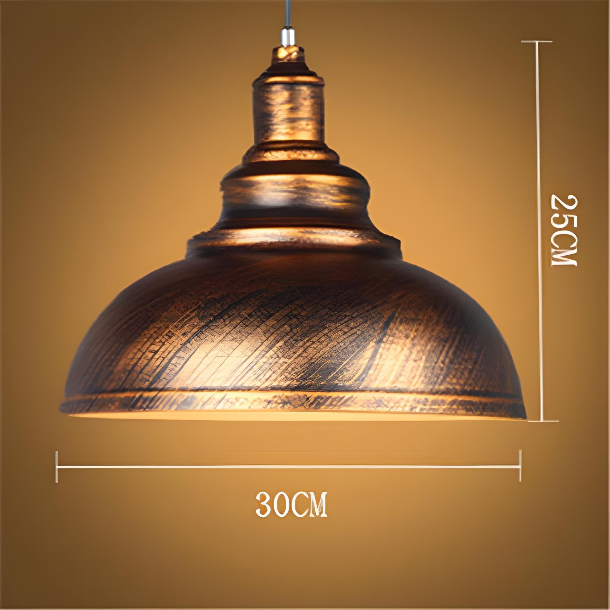 Suspension Luminaire Cuisine Retro - Kattegat - Bronze