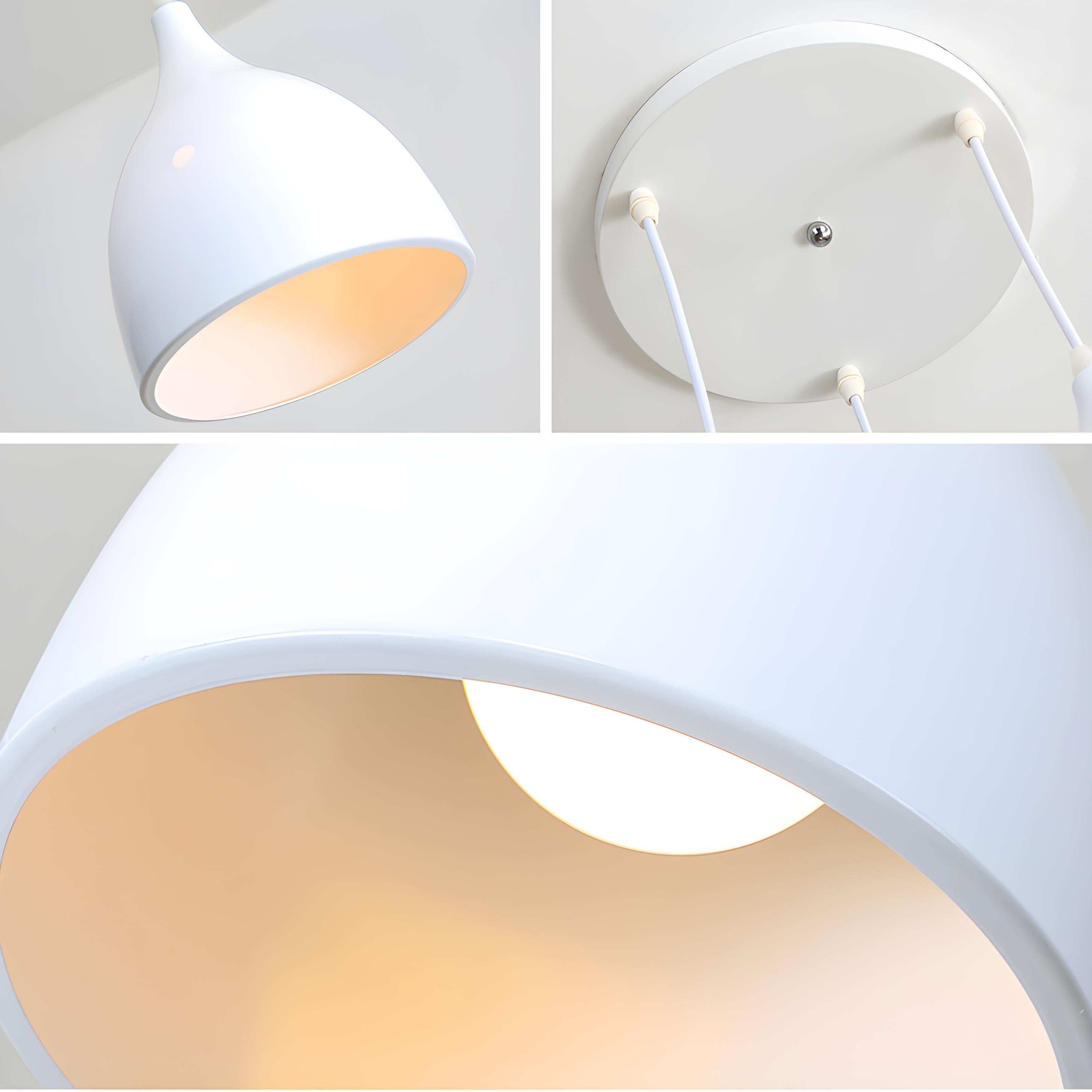 Suspension Luminaire de Cuisine | Black or White - Lampe