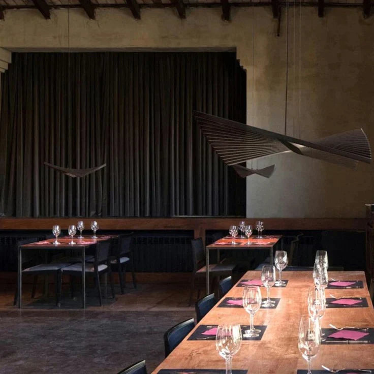 Suspension Luminaire - Design - 10 Leds / Noir