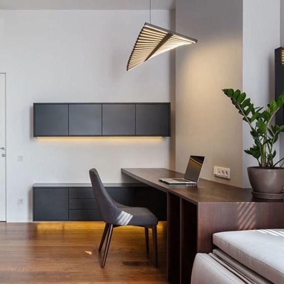 Suspension Luminaire - Design - 10 Leds / Noir