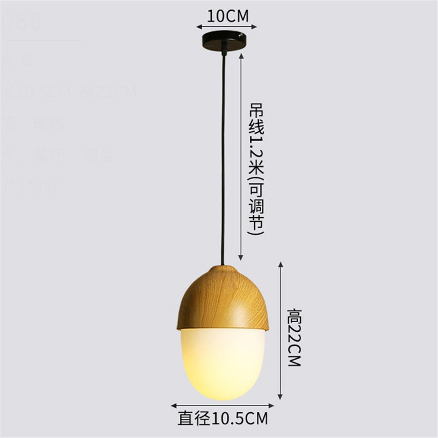 Suspension Luminaire - Eclair Nordique - Type A / Ampoules