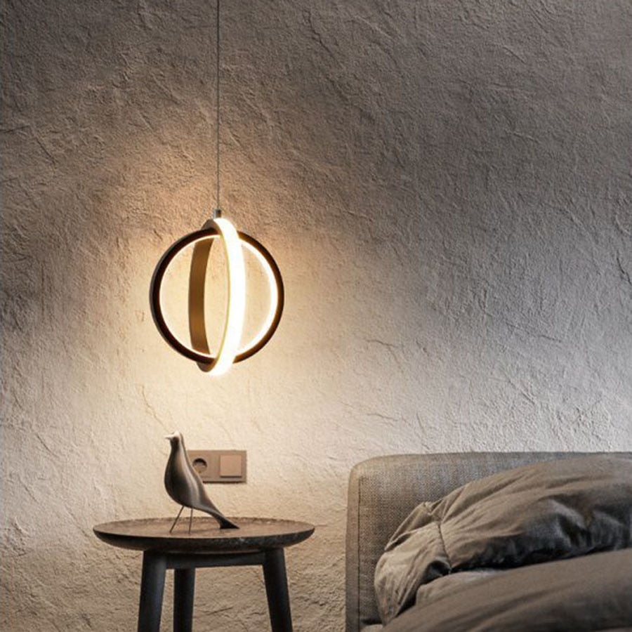 Suspension Luminaire - Halo Doré