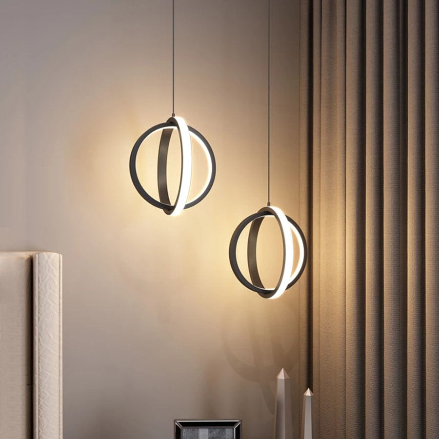 Suspension Luminaire - Halo Doré