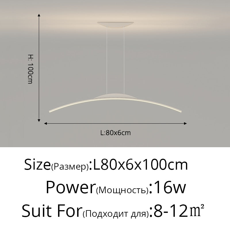 Suspension Luminaire - Harmonia - Blanc 80cm A / Blanc