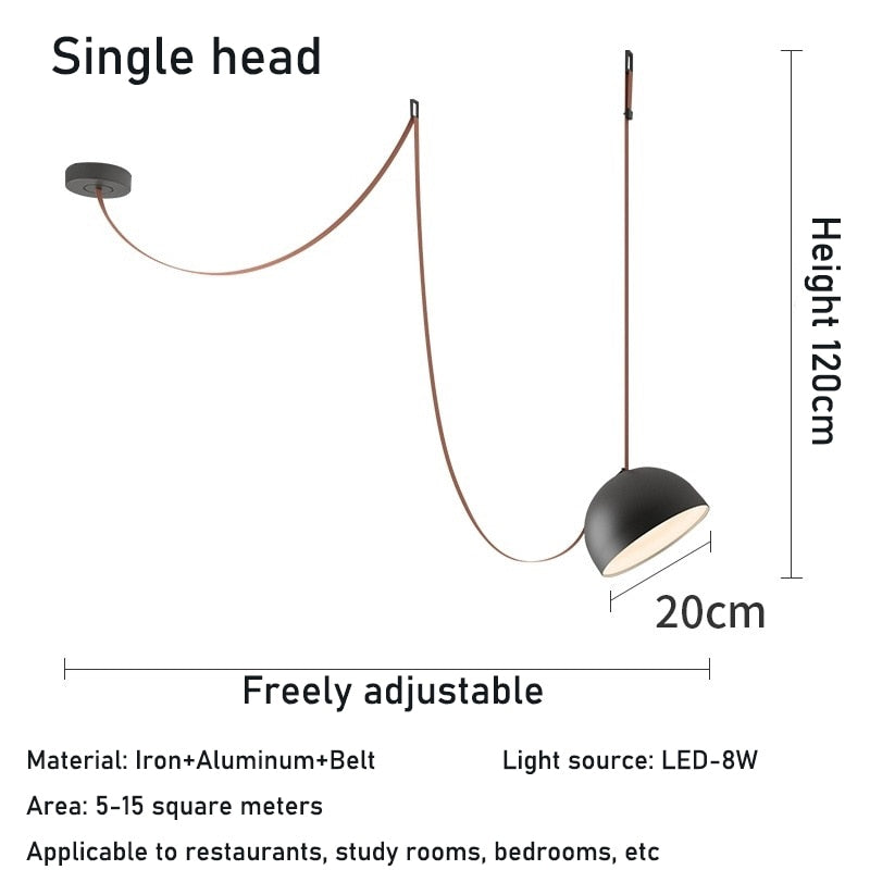 Suspension Luminaire - Harmonie Bohème - Tête unique