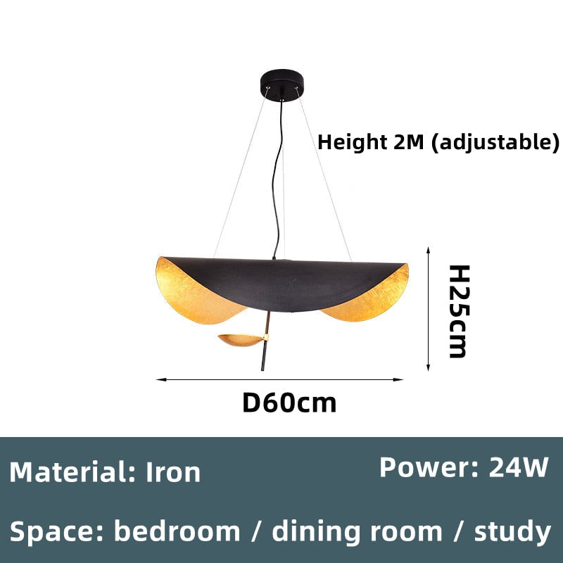 Suspension luminaire - Lumina - Type A - D60cm - 1 Tête