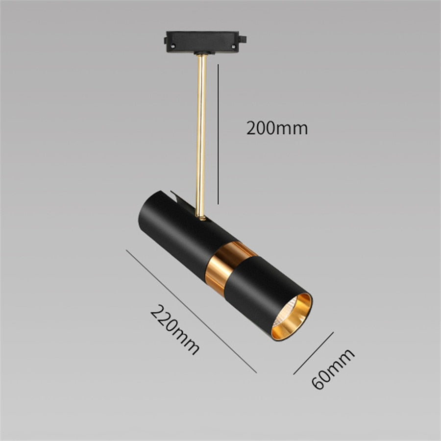 Suspension Luminaire - Luminova - Noir / Blanc Chaud 3000K