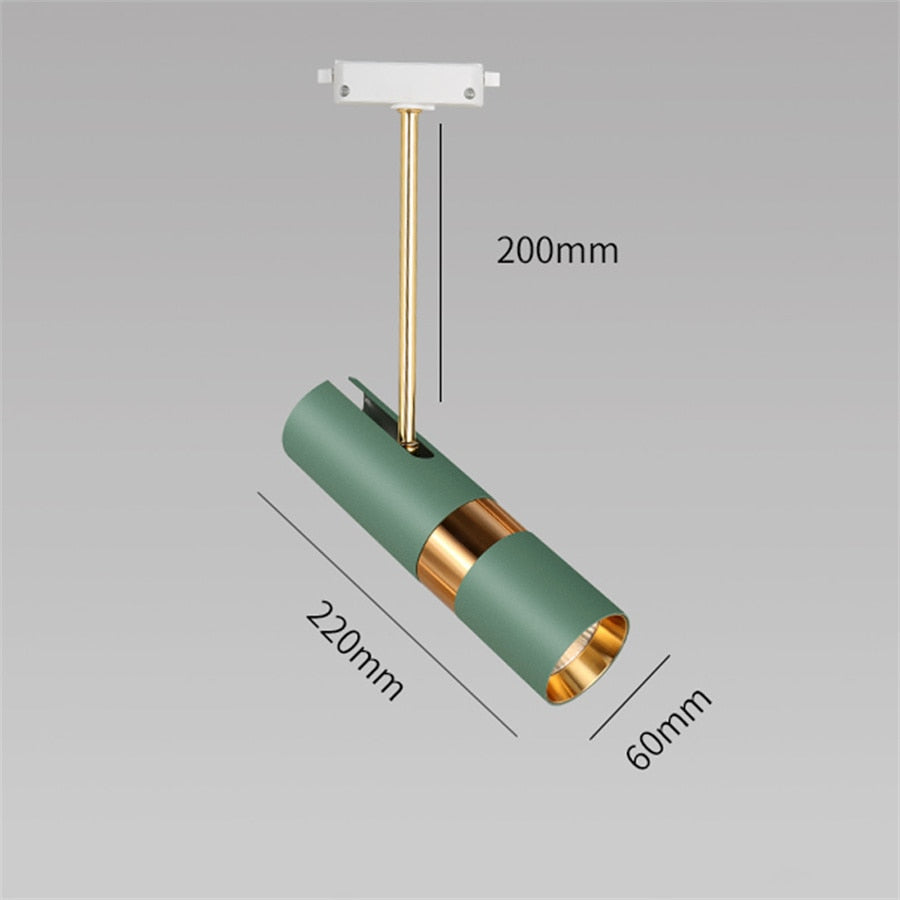 Suspension Luminaire - Luminova - Vert / Blanc Chaud 3000K
