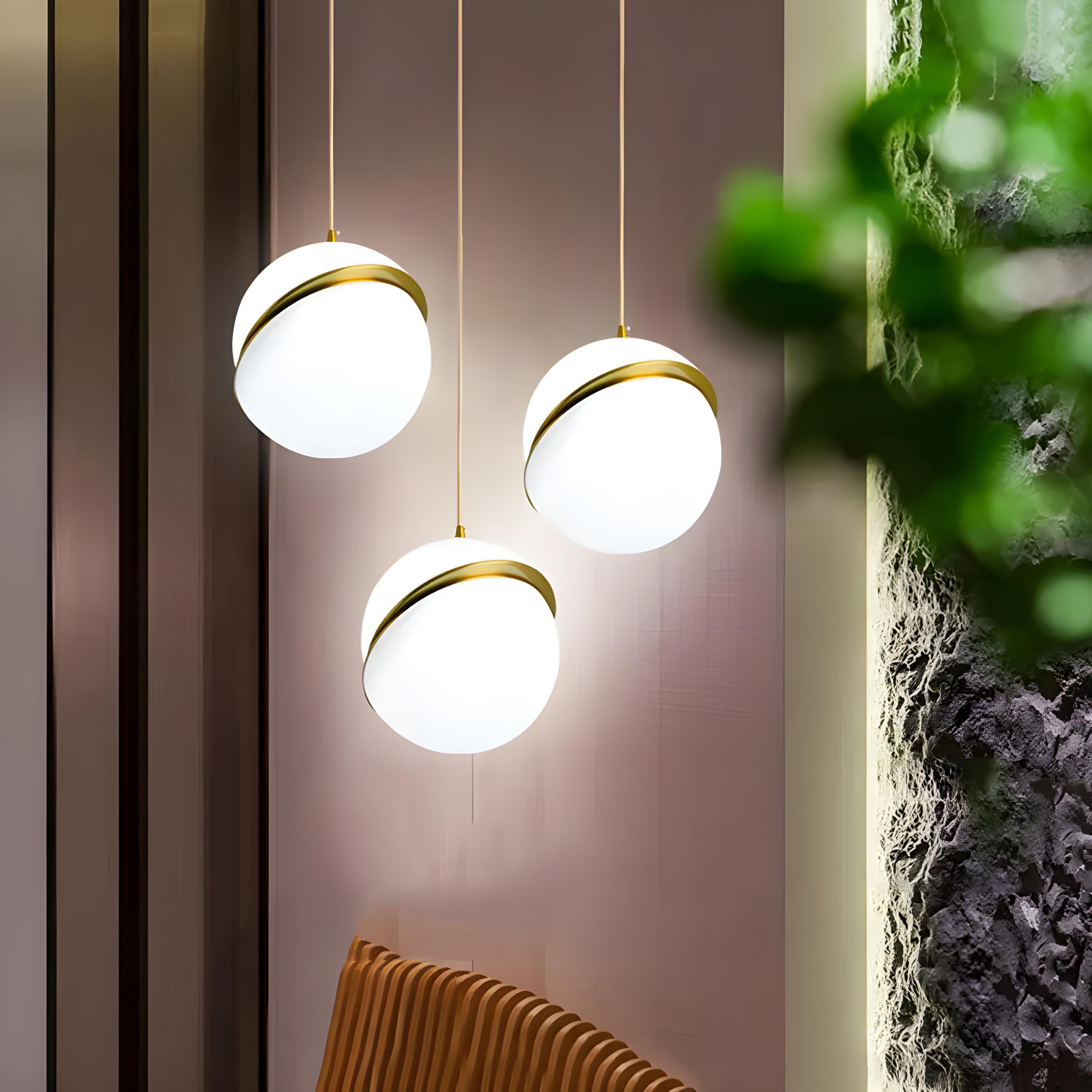 Suspension Luminaire - Moderne Glamour - Diamètre 20cm