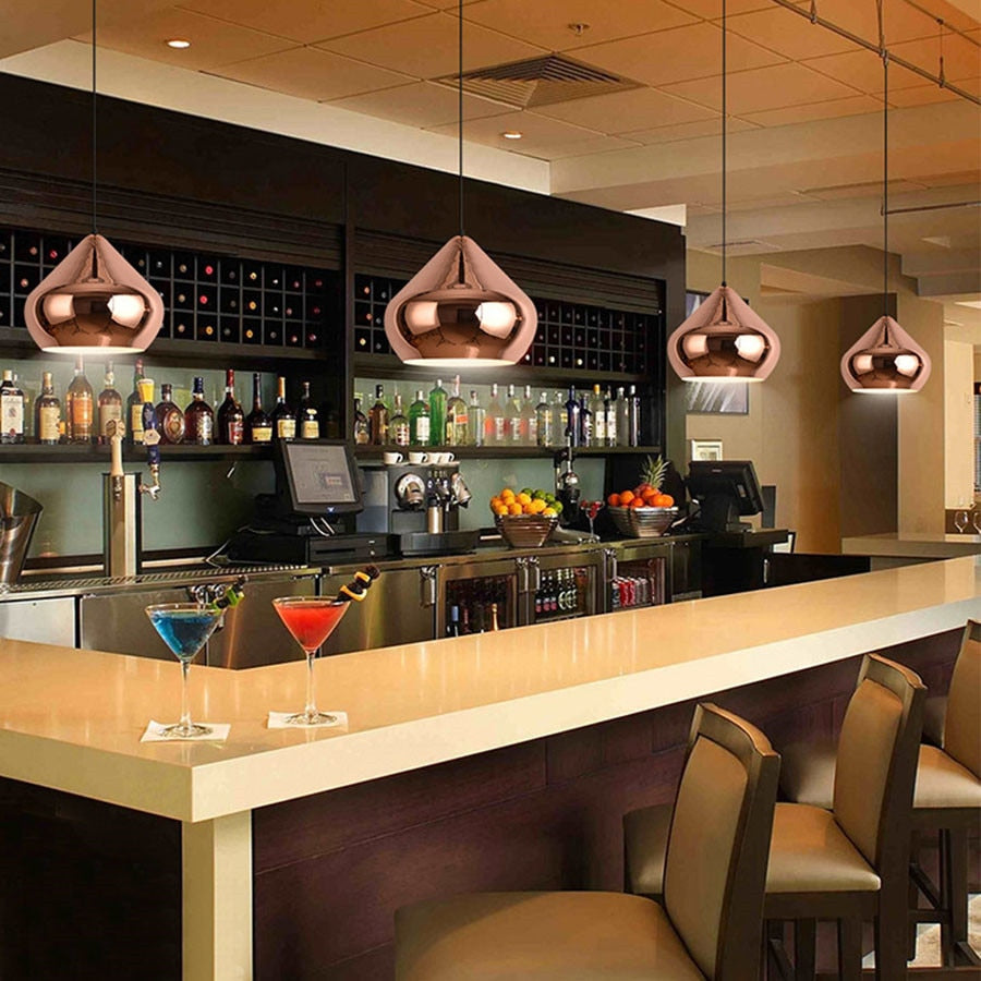 Suspension Luminaire - Or Rose