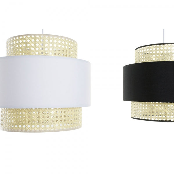 Suspension Luminaire Rotin - Décora - Abat Jour