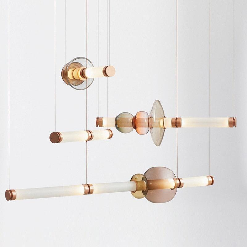 Suspension Luminaire Tube - Design/Vintage - Petit
