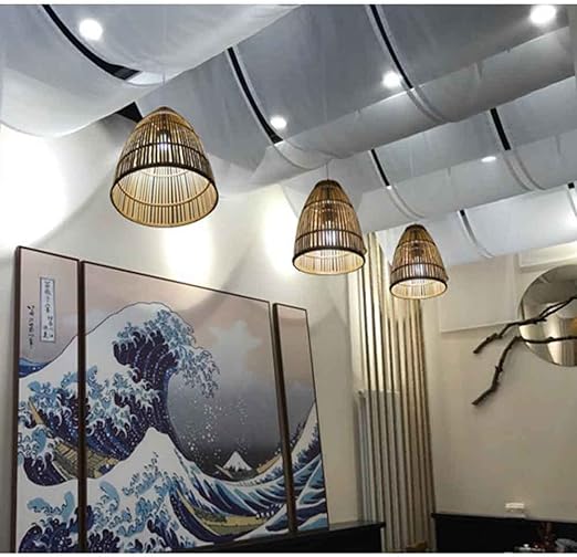 Suspension Rotin - Brillancea - Suspension Luminaire