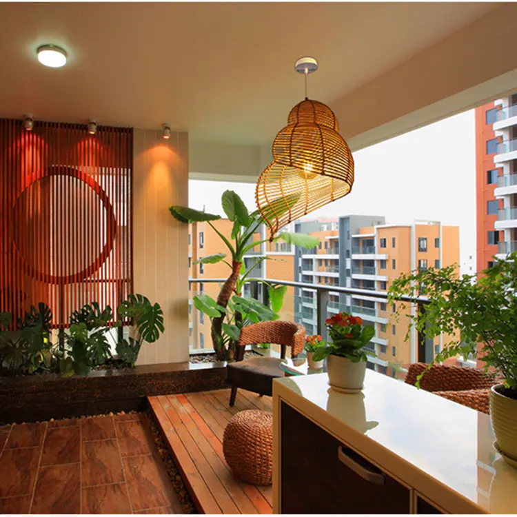 Suspension Rotin - ClaroVista - Suspension Luminaire