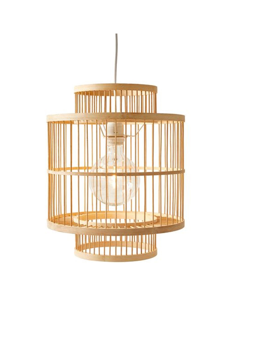 Suspension Rotin - Eclatara - Suspension Luminaire