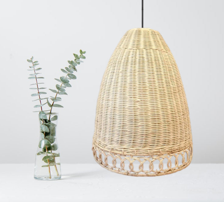 Suspension Rotin - Eclatlux - Suspension Luminaire