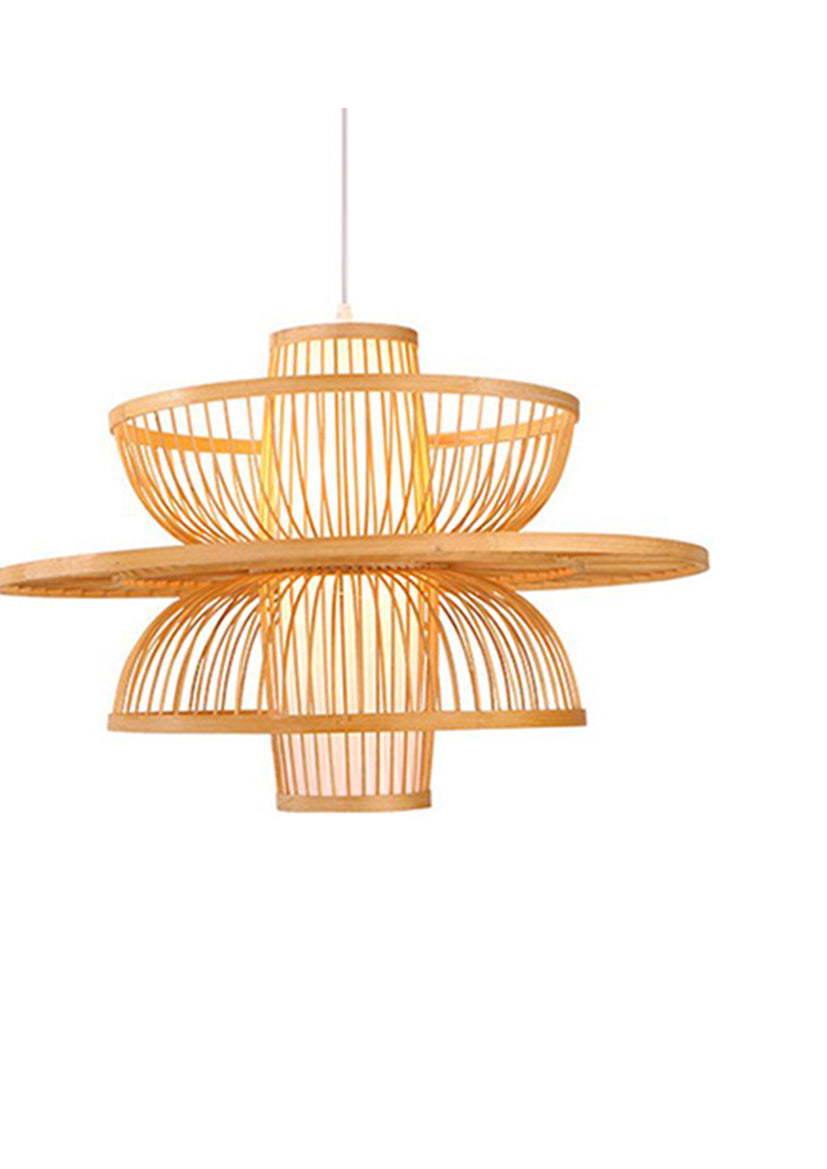 Suspension Rotin - Glowora - Suspension Luminaire