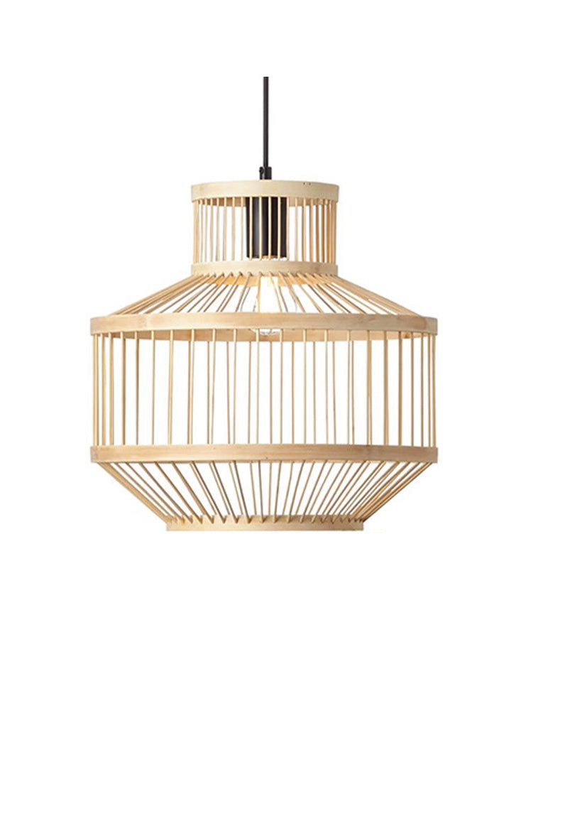 Suspension Rotin - Glowora - Suspension Luminaire