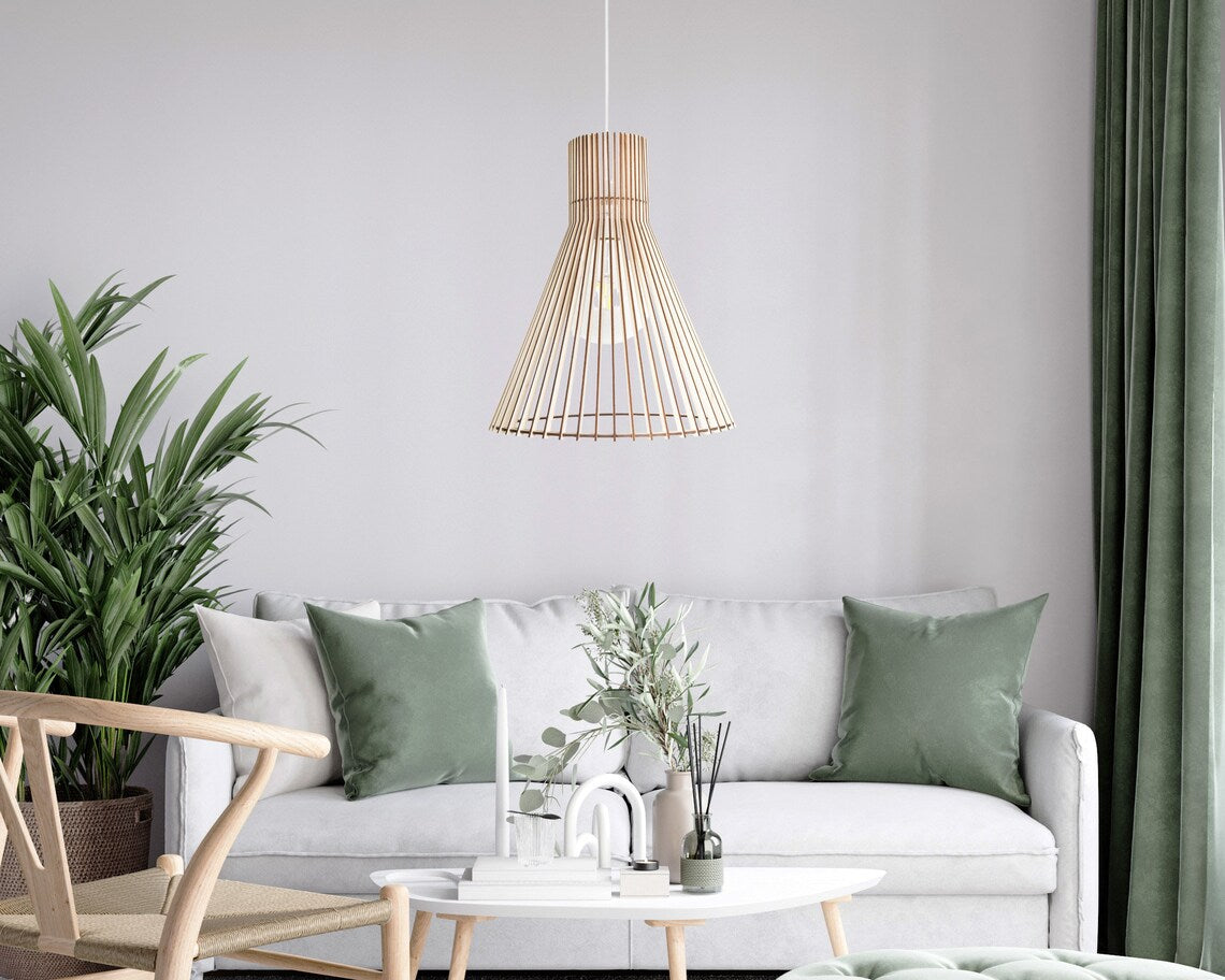 Suspension Rotin - Luminara - Suspension Luminaire