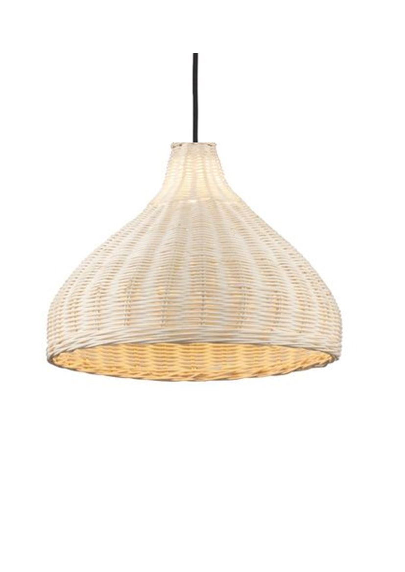 Suspension Rotin - Lumiscene - Suspension Luminaire