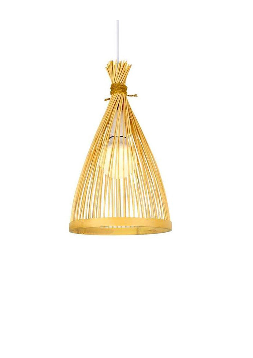 Suspension Rotin - Lumistel - Suspension Luminaire