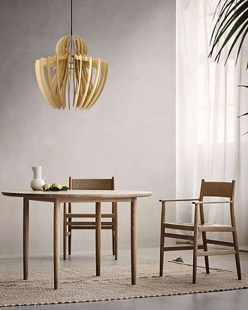 Suspension Rotin - Lustraya - Suspension Luminaire