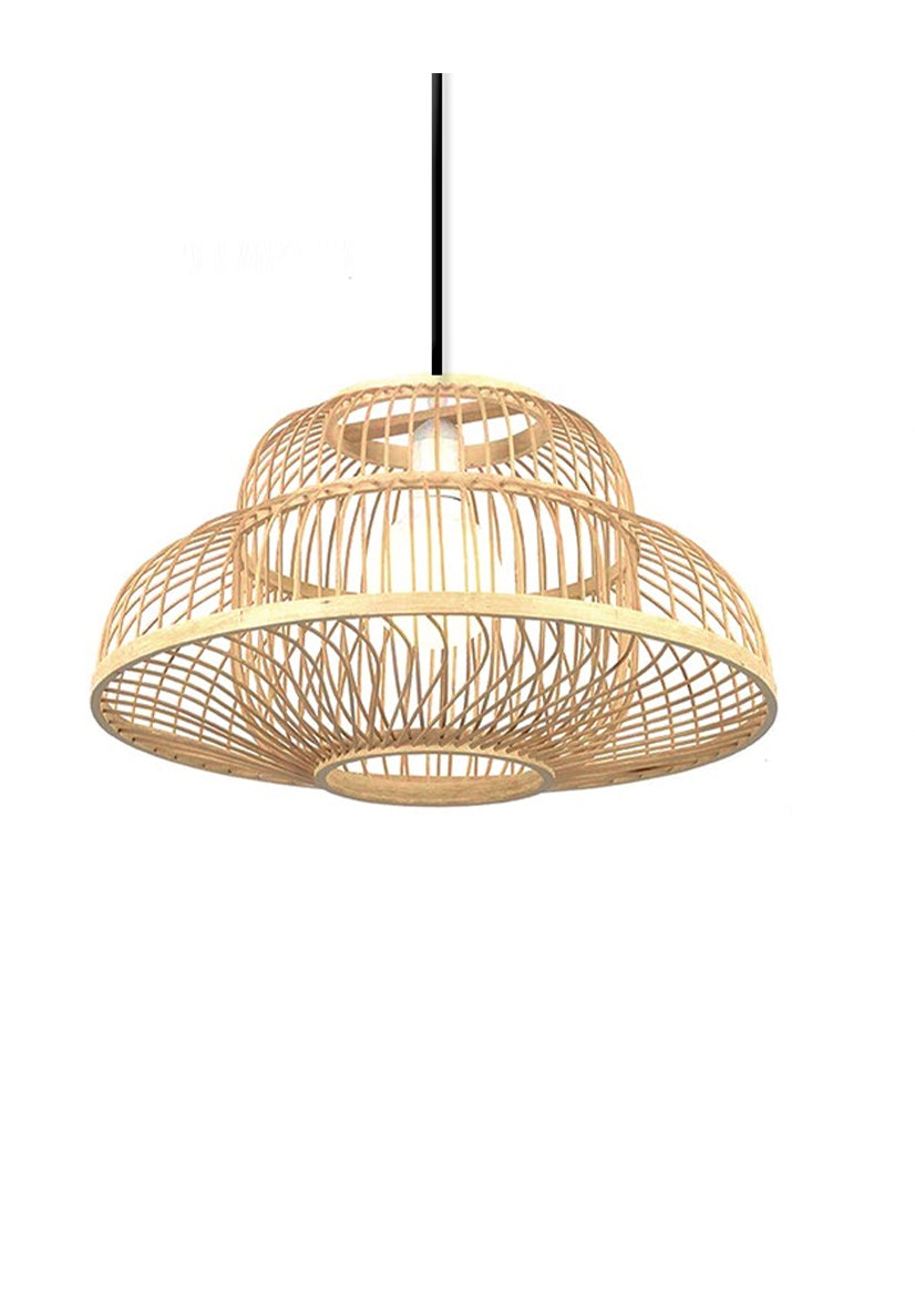 Suspension Rotin - Lustraya - Suspension Luminaire