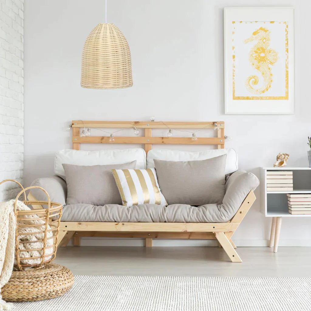 Suspension Rotin - Luxévo - Suspension Luminaire